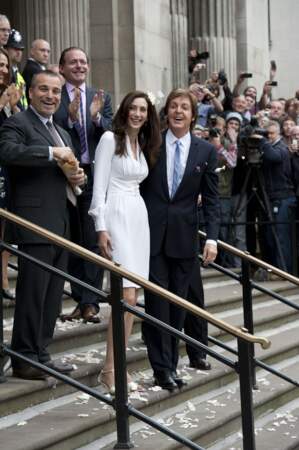 Paul McCartney s'est marié à Nancy Shevell en 2011