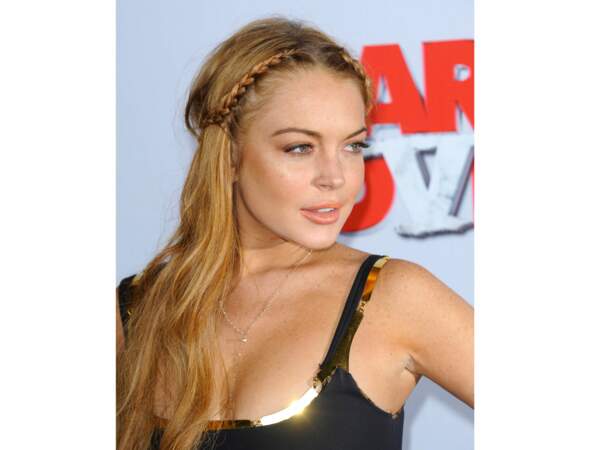 La tresse bohème comme Lindsay Lohan