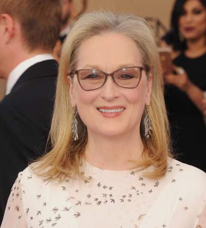 Les joues rosées de Meryl Streep