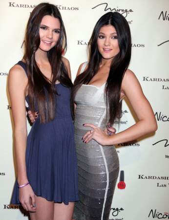 Kendall Jenner et sa soeur Kylie Jenner en 2011