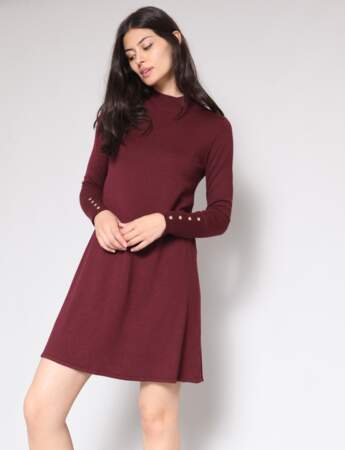 Robe pull : patineuse