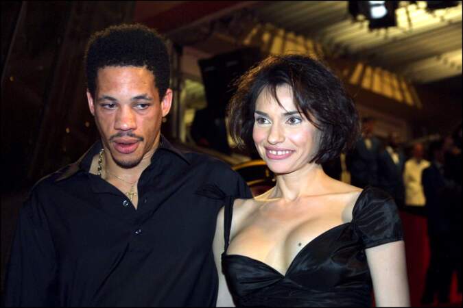 Béatrice Dalle et Joey Starr au festival de Cannes en mai 2001