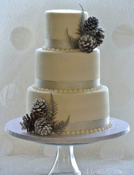 Le wedding cake hivernal