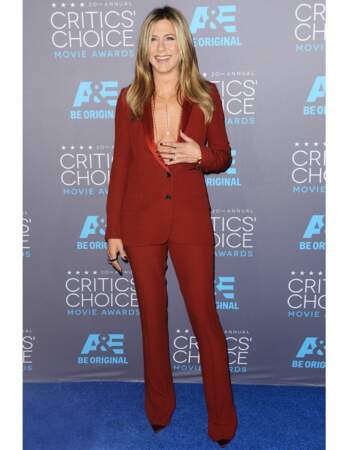 Jennifer Aniston, l’androgyne chic