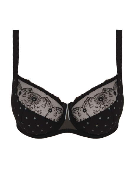 Soutien-gorge Grande Taille Femme - Armature Intégrale - Sans Bretelles - Polyamide/Spandex - Plusieurs Façons De Porter