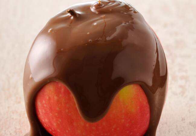 Pomme d’amour au chocolat