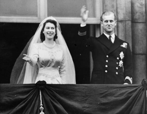 Noces de la future reine Elisabeth II et du prince Philip 