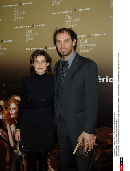 Lionel Charbonier et sa femme Anna : 2007