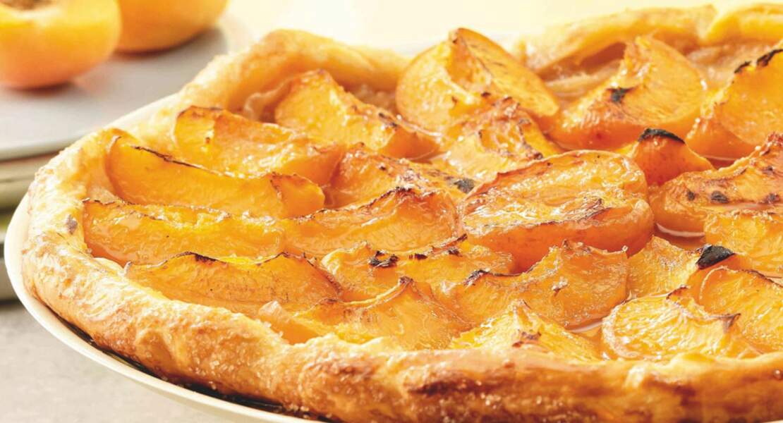 Tarte fine aux abricots