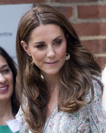 Kate Middleton irrésistible dans une robe longue à l'esprit champêtre-chic !
