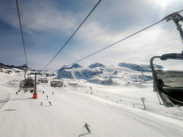 Cervinia, pistes de ski