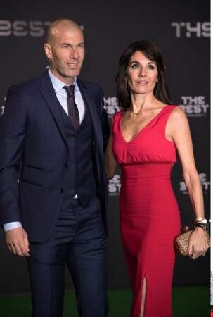 Zinédine Zidane et sa femme Véronique : 2017