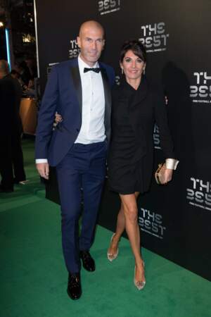 Zinédine Zidane et sa femme Véronique : 2017