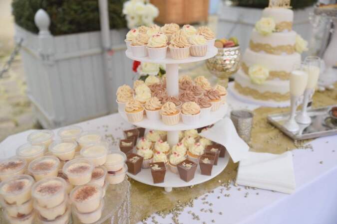 Buffet de mariage fait maison : cupcakes à gogo