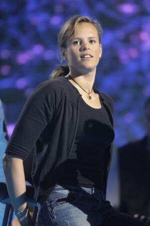 Sur le plateau de l'émission "Dans la peau d'un chanteur", sur TF1, en mai 2006.