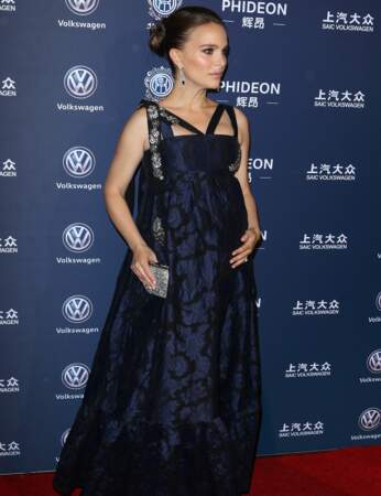 Natalie Portman : robe taille empire 
