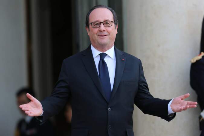 Le duc et la duchesse de Cambridge ont été accueillis à l'Elysée par François Hollande, ravi