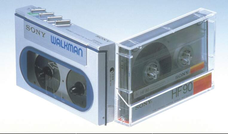 En 1981, présentation du baladeur à cassette Walkman 