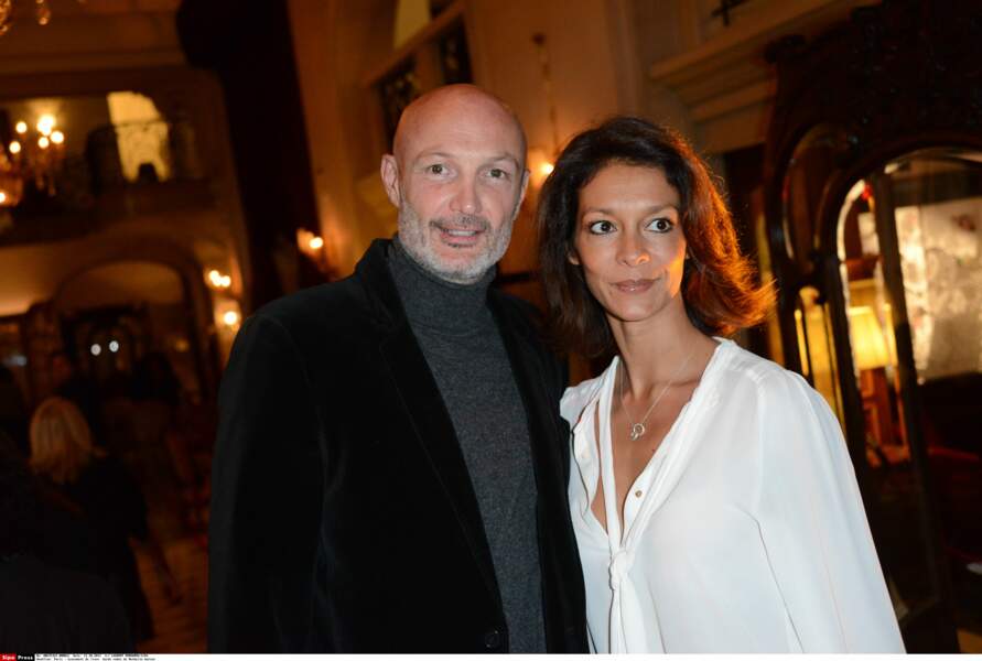 Frank Leboeuf et sa femme Chrislaure Nollet : 2014