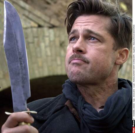 Brad Pitt dans Inglourious Basterds