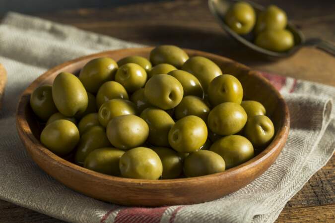 Des olives vertes