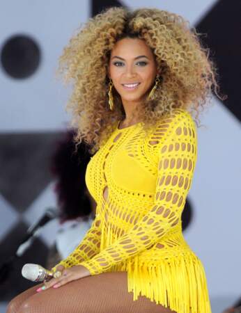 La coiffure afro de Beyoncé