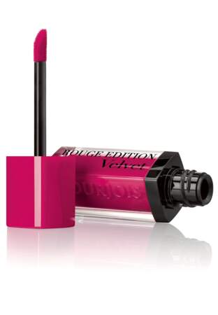Rouge à lèvres Rouge Edition Velvet - N°06 Pink Pong, Bourjois