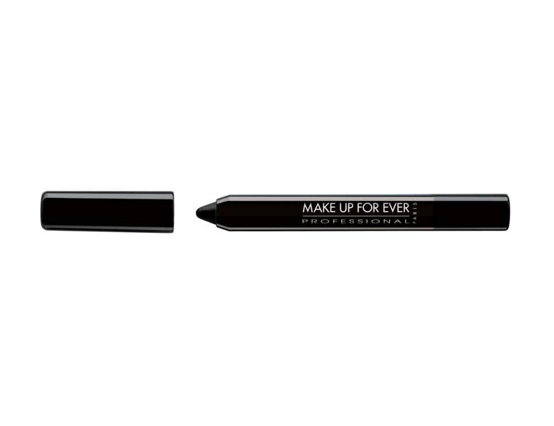 Crayon jumbo Aqua Shadow - N°0 Noir Mat, Make Up For Ever, 19 €