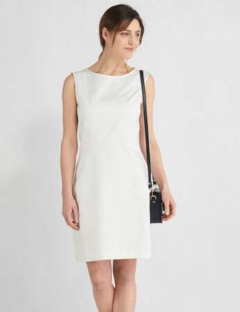Robe blanche simple