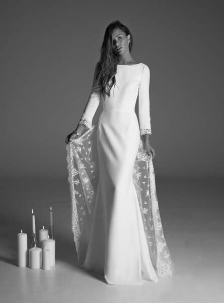 Mariage en hiver : Robe de mariée Suki par Rime Arodaky