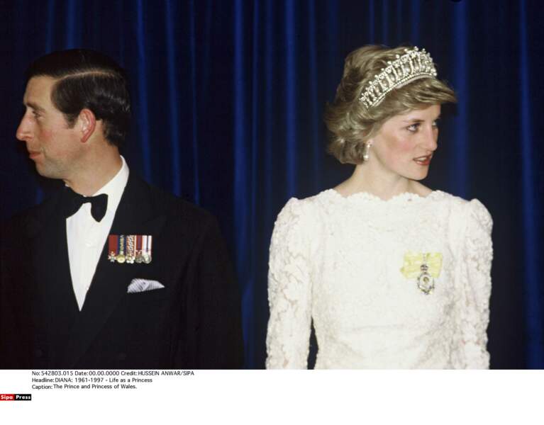 Le prince Charles et Lady Diana, 1986