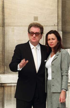 Eddy Mitchell et sa femme Muriel Bailleul : 1999