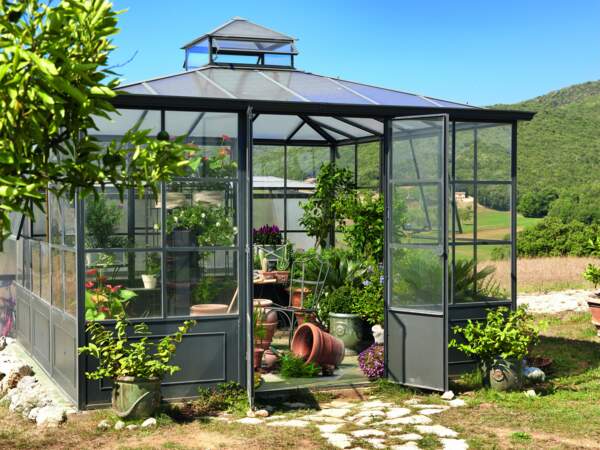 Mini serre de jardin serre à tomates souple de 0,35 m² - Structure