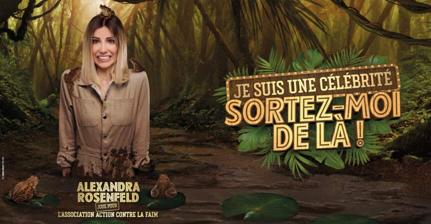 L’animatrice télé et ex Miss France, ALEXANDRA ROSENFELD qui joue pour l’association Action contre la faim