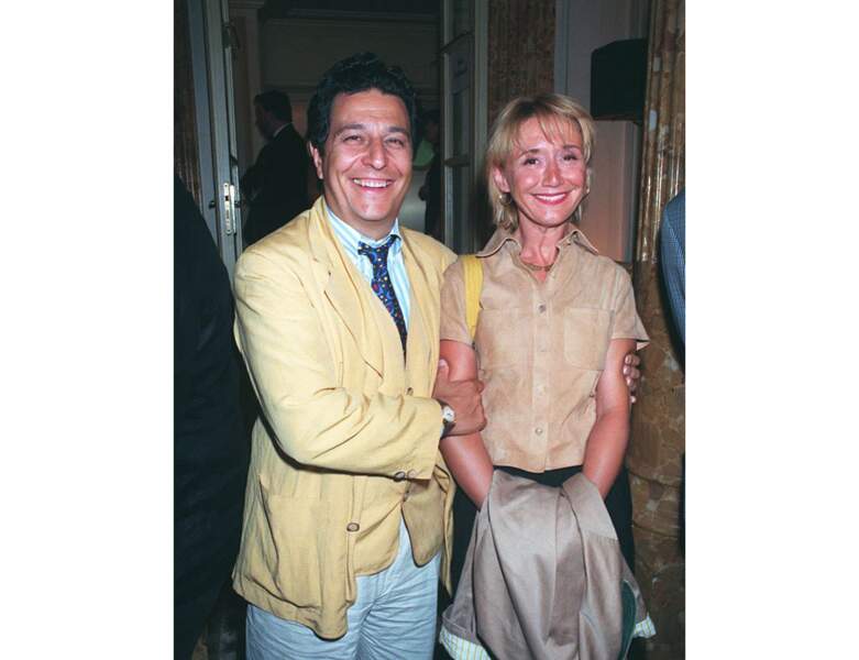 À 43 ans (1995), il est photographié avec Marie-Anne Chazel au Festival du film de Paris