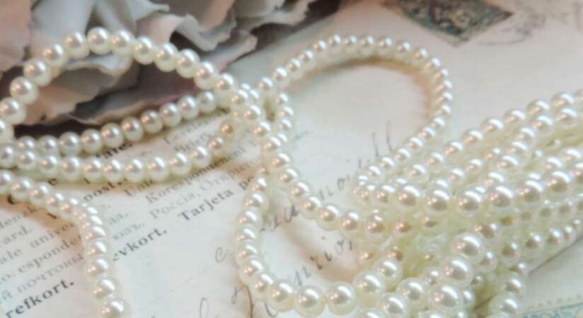 Des rangs de perles