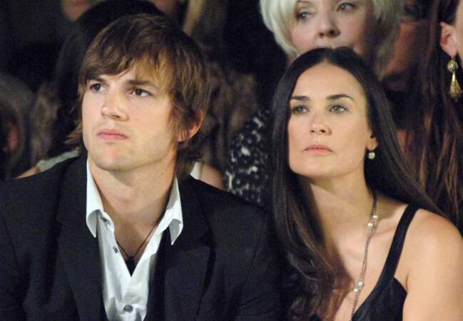 Demi Moore et Ashton Kutcher, avant leur divorce
