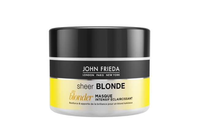 Sheer Blonde Go Blonder Masque Intensif Eclaircissant John Frieda
