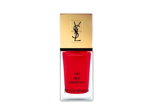 La laque couture Red Anarchy d'YSL