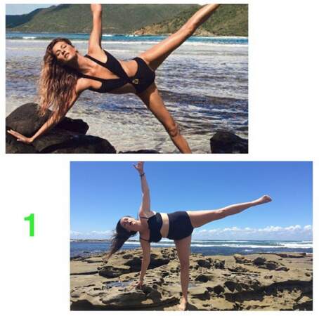 Faire du Yoga à la plage selon Gisele Bündchen…