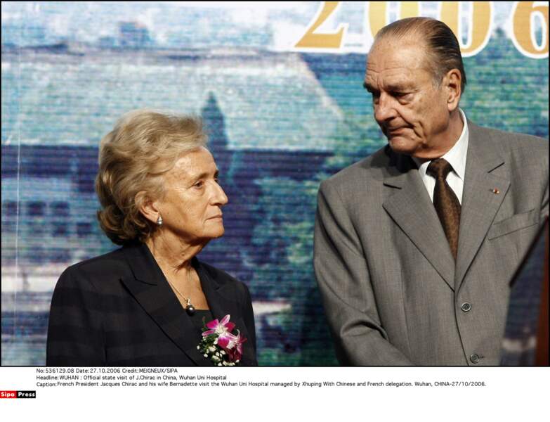 Jacques et Bernadette Chirac