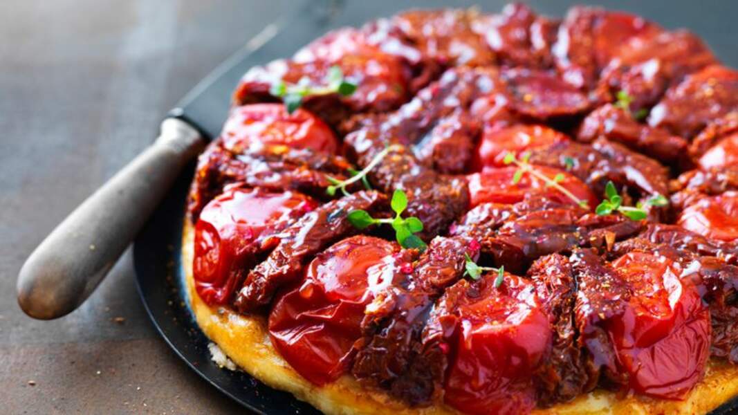 Tatin rouge comme une tomate