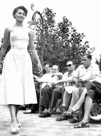 Sophia Loren première dauphine de Miss Italie en 1951