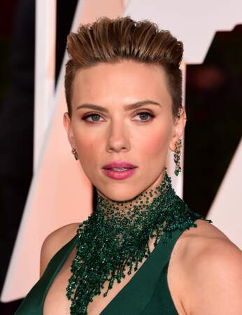 Le look rock de Scarlett Johansson 