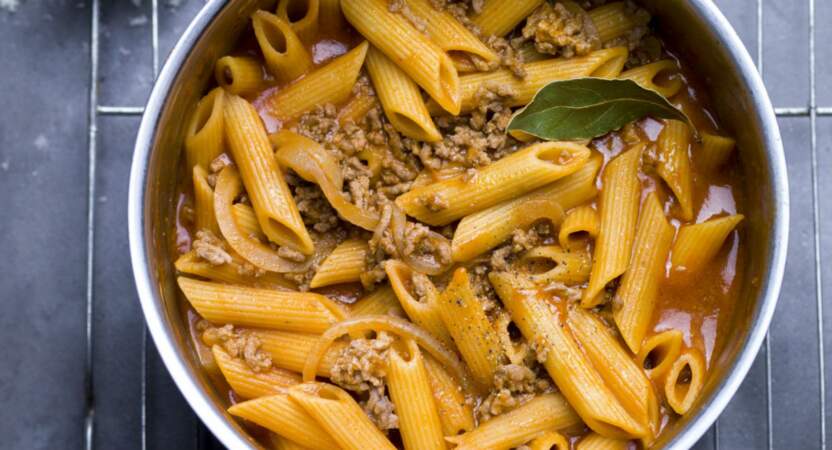 One pot pasta à la bolognaise