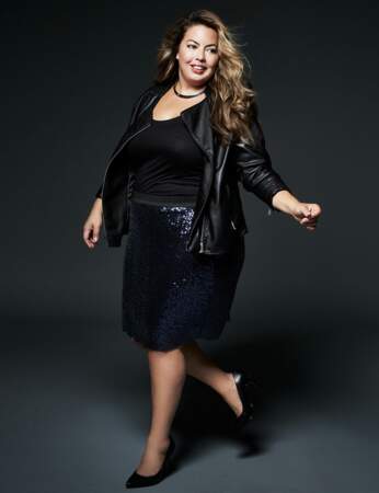 Mode grande taille : sequins 