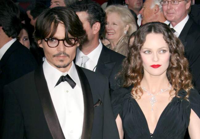 Johnny Depp et Vanessa Paradis, sa deuxième femme