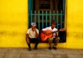 Musiciens dans la rue à Trinidad Cuba