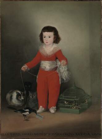 Goya : Manuel Osorio Manrique de Zuñiga (1787)