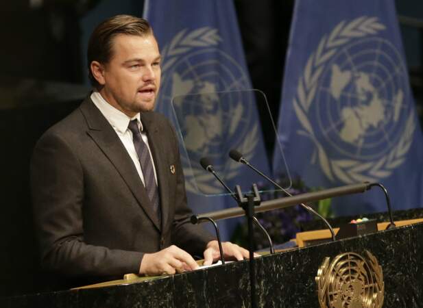 ...tout comme Leonardo Di Caprio qui a créé une fondation pour le développement durable de la planète... 